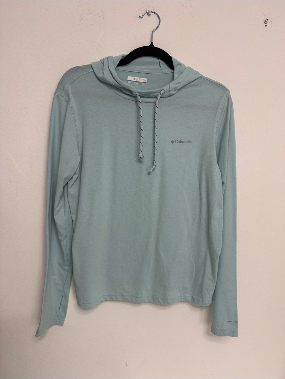 Columbia Women's Pale Hooded Long-Sleeve Pullover